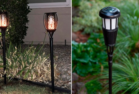 Stay safe from fires and mosquitoes with these solar torch lights