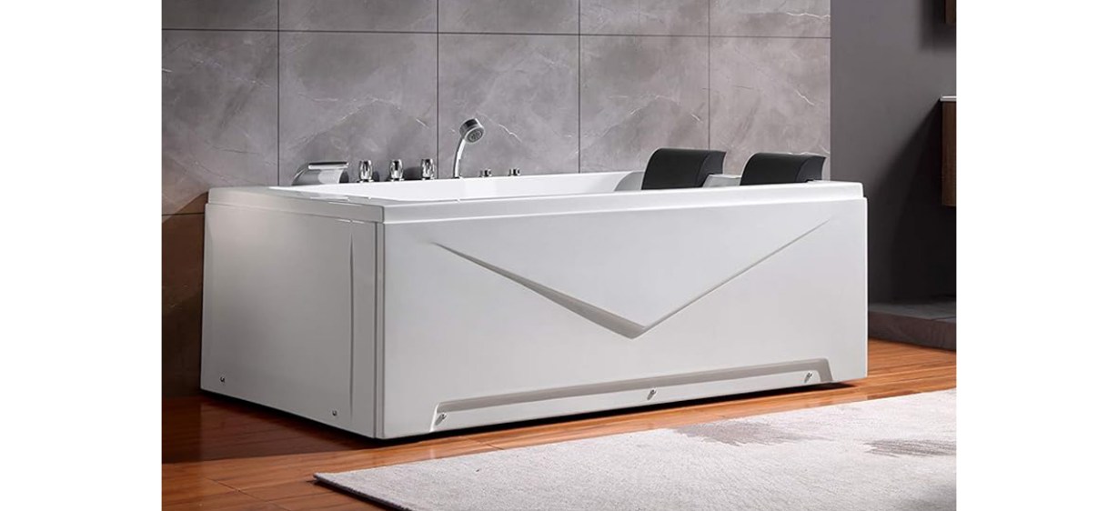 Best Empava 71-inch Acrylic Alcove Whirlpool-matrix