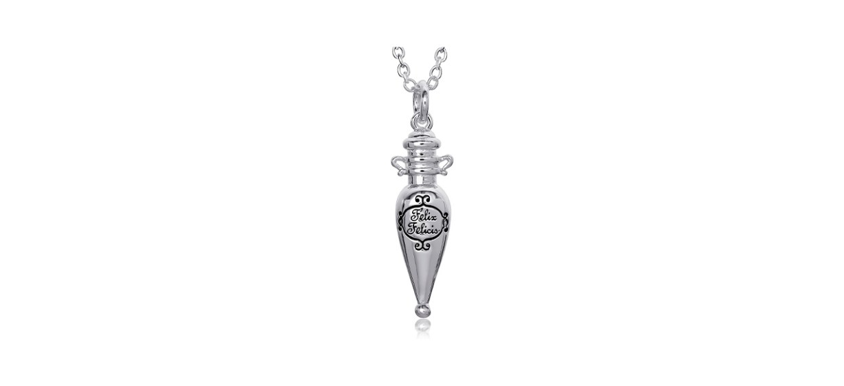 Best Harry Potter Felix Felicis Potion Bottle Pendant Necklace Best Harry Potter Felix Felicis Potion Bottle Pendant Necklace