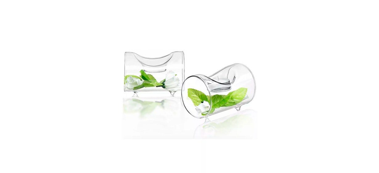Best Joyjolt Ambient Set of Two Glass Tea Light Holders Best Joyjolt Ambient Set of Two Glass Tea Light Holders