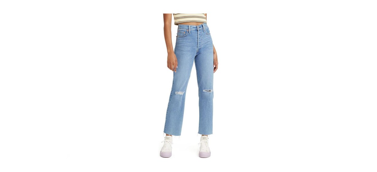 best Levi's Women's Ribcage Straight-Leg Jeans