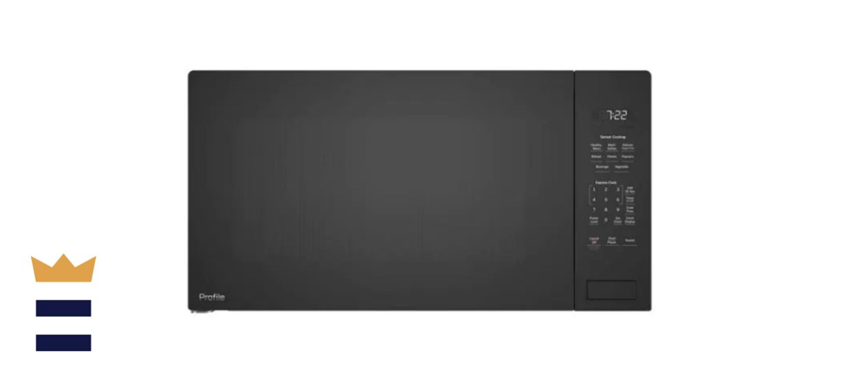 GE Profile PEB7227DLBB 2.2 Cubic Foot Countertop Microwave
