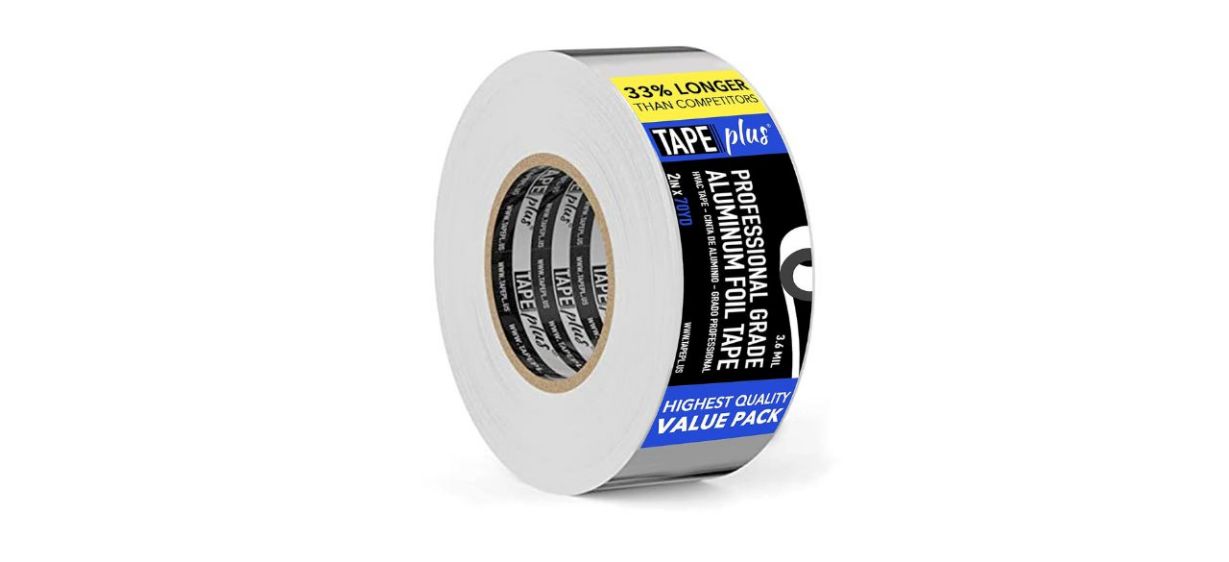 TapePlus Professional Grade Aluminum Foil Tape
