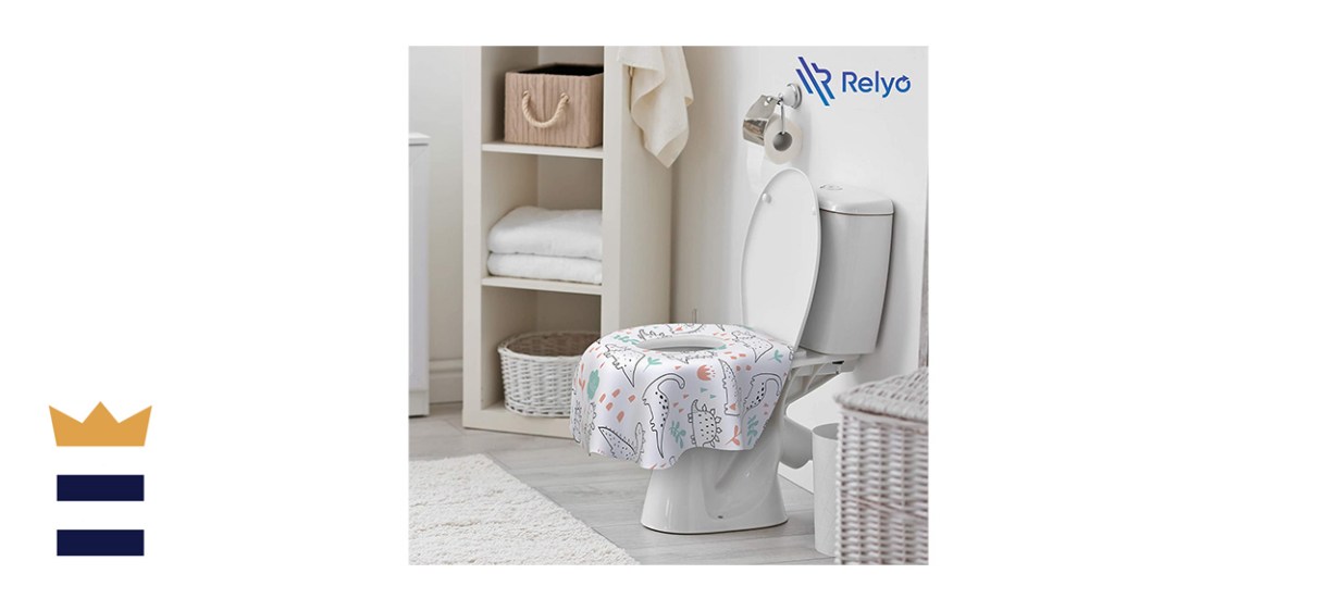 Relyo Disposable Toilet Seat Cover, 20-Pack