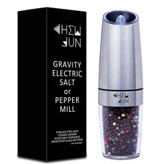 CHEW FUN Electric Salt and Pepper Grinder