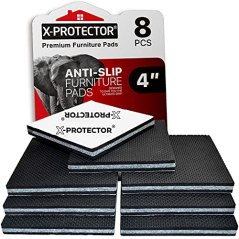 X-PROTECTOR Non-Slip Furniture Pads