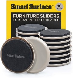 Smart Surface Furniture Sliders for Carpeted Surfaces