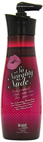 Devoted Creations So Naughty Nude Tan Extending Moisturizers