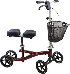 Roscoe Medical Knee Scooter with Basket