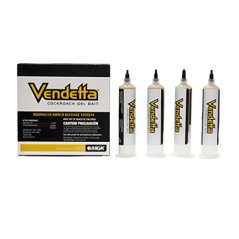 Vendetta Roach Gel Bait Insecticide, 4 tubes, 30 gm  each
