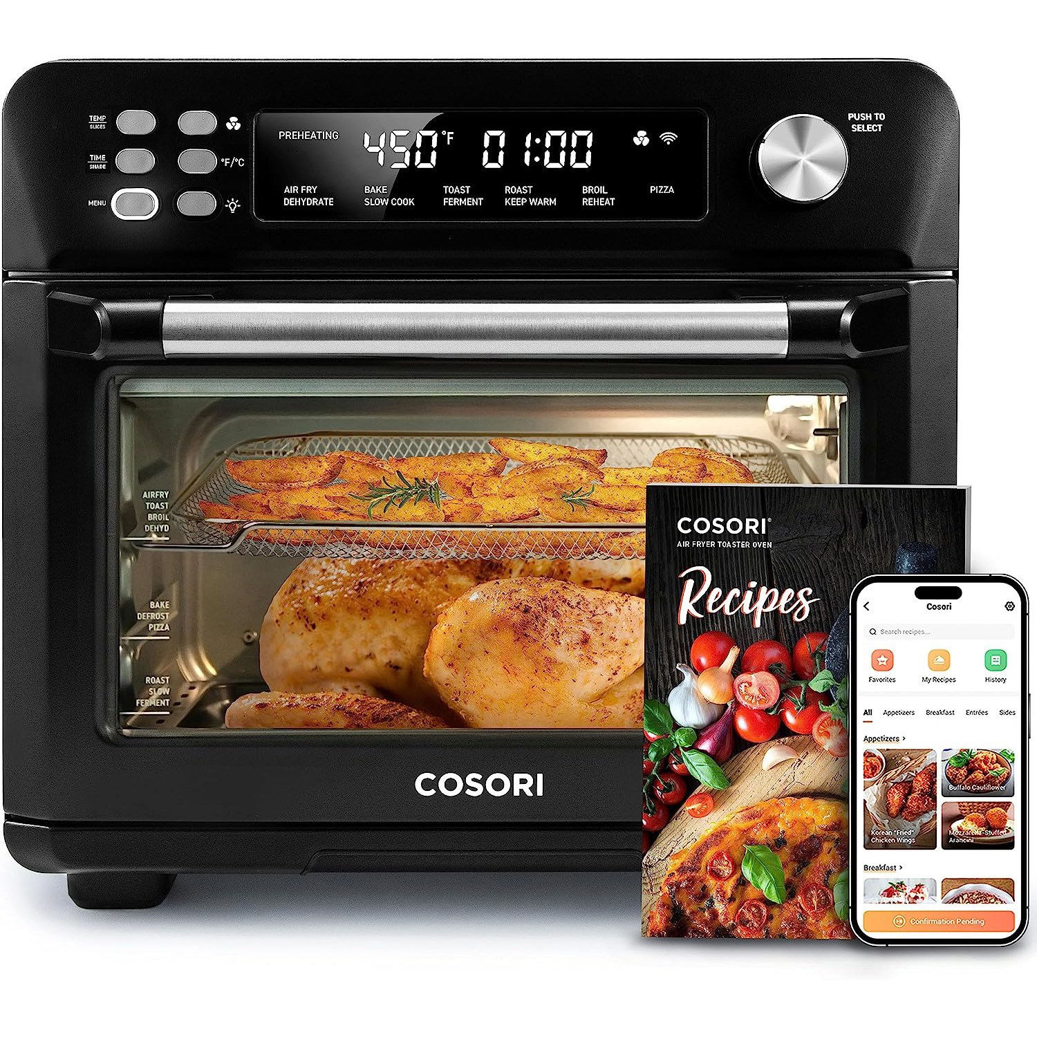 Cosori  Smart Air Fryer Toaster Oven
