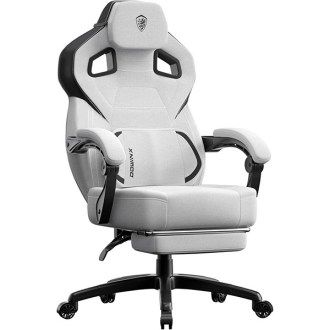 Dowinx Fabric Gaming Chair with Footrest
