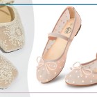 Embellished ballet flats are a comfy summer trend