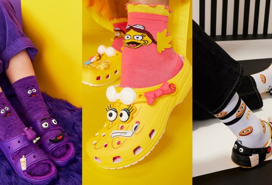 Nostalgia rules Crocs new McDonald’s collab with Hamburglar, Grimace and Birdie