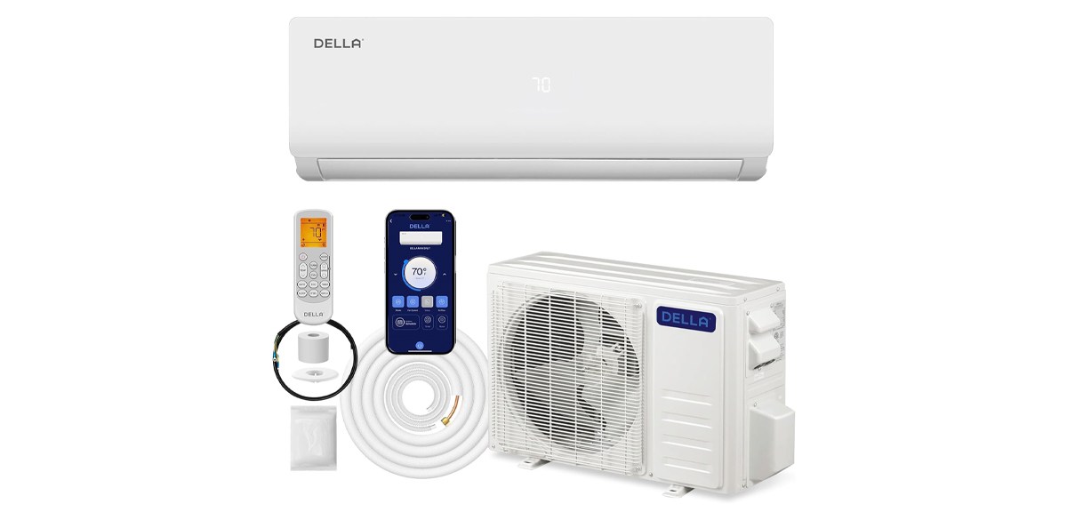 Della 12,000-BTU Mini Split Air Conditioner