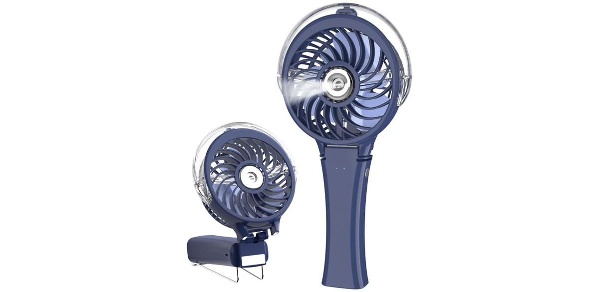 HandFan Upgraded Portable Handheld Misting Fan