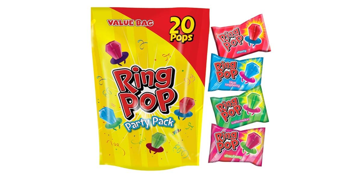 Ring Pop Candy, Easter Lollipops, 20-Ct