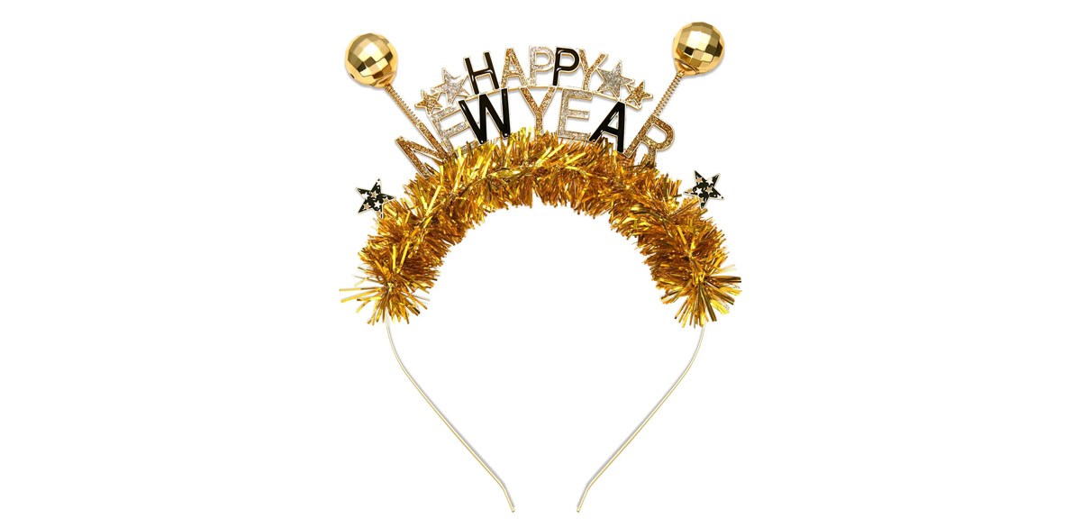 FAERLIIRY Happy New Year Headband 2025