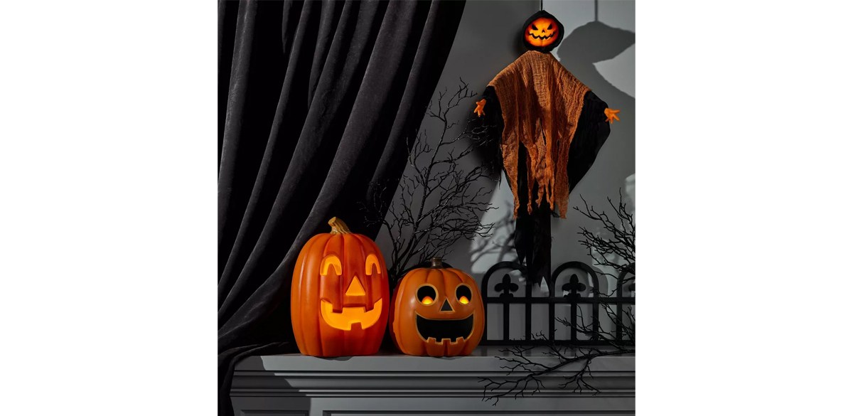 Baby Lewis Light Up Pumpkin Halloween Ghoul - Hyde &amp; EEK! Boutique
