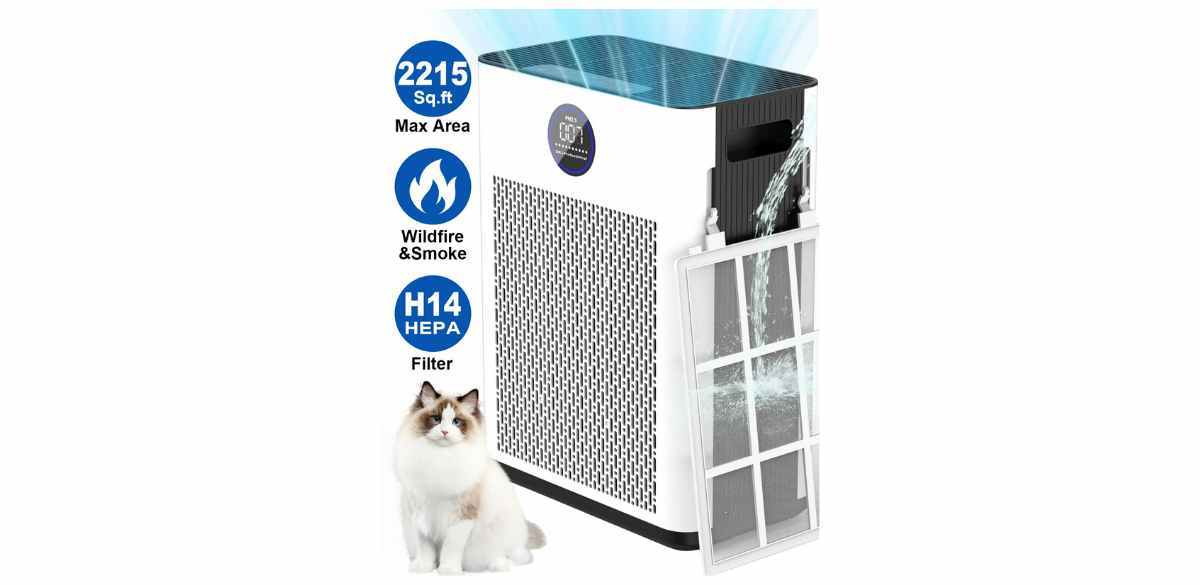 DR. J Professional H14 HEPA Air Purifiers for Home