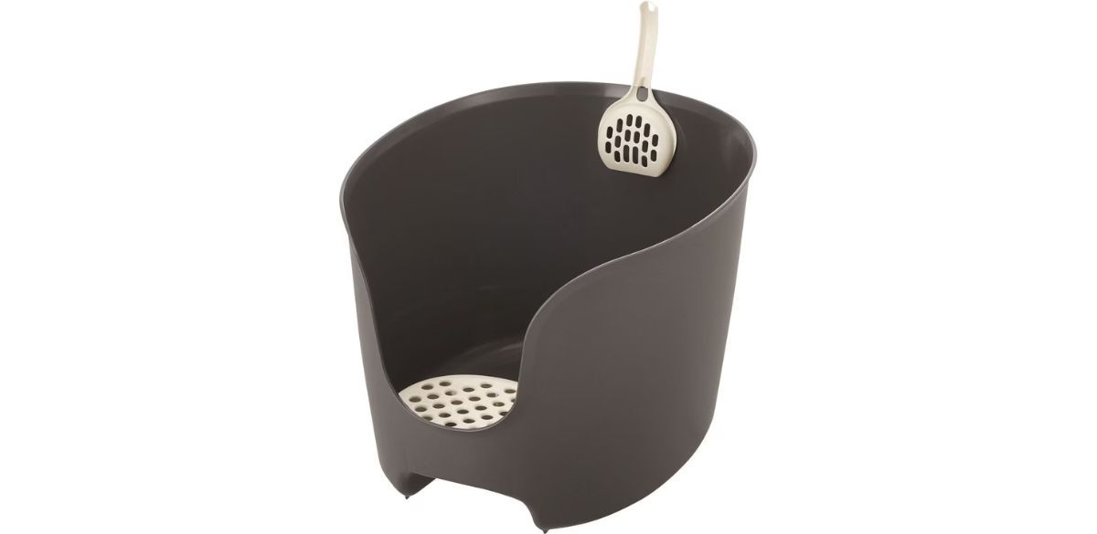  Richell PAW TRAX High Wall Cat Litter Box