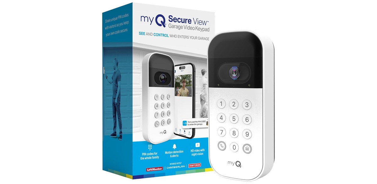 myQ Secure View Garage Video Keypad