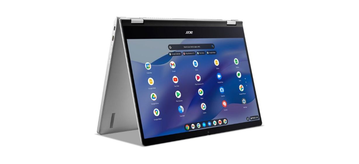 Acer Chromebook Spin 514 on white background