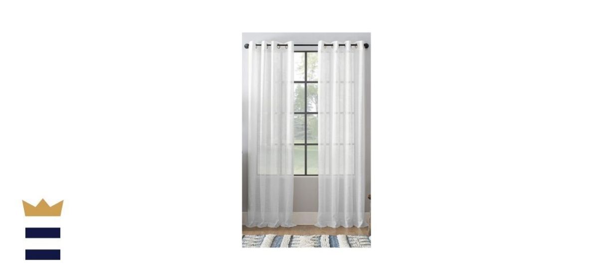 Archaeo Slub Textured Linen Curtain Panel