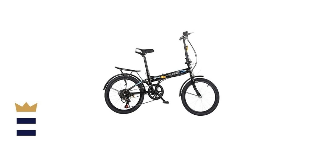 Babmua 7-Speed Folding Bike for Adults