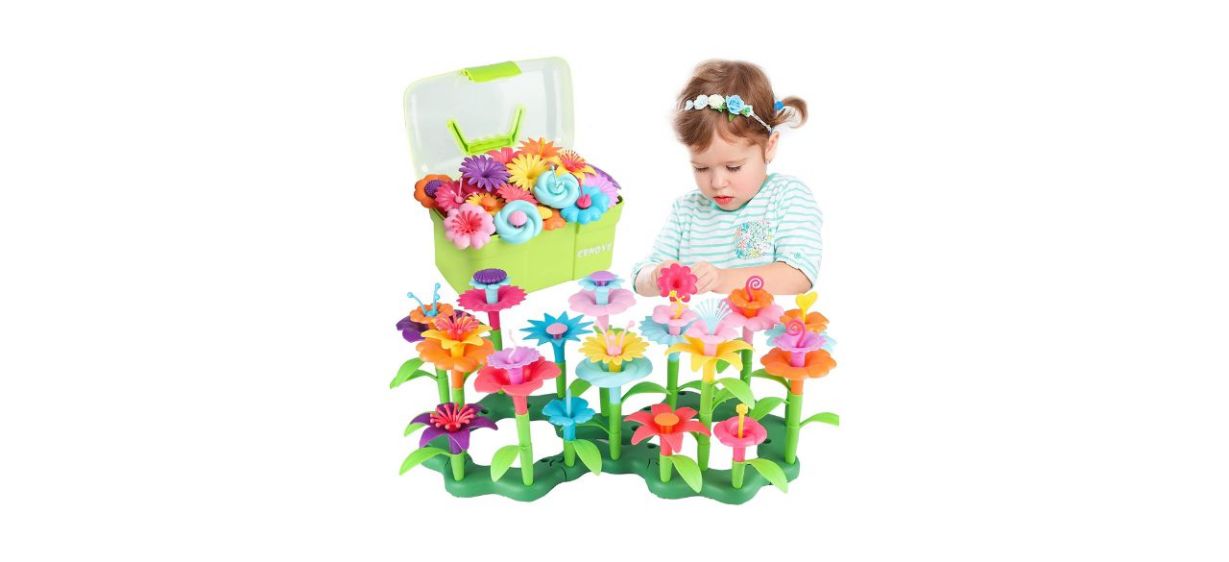 Best Cenove Flower Garden Building Set