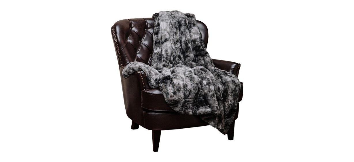 Best Chanasya Super-Soft Fuzzy Faux Fur Throw Blanket