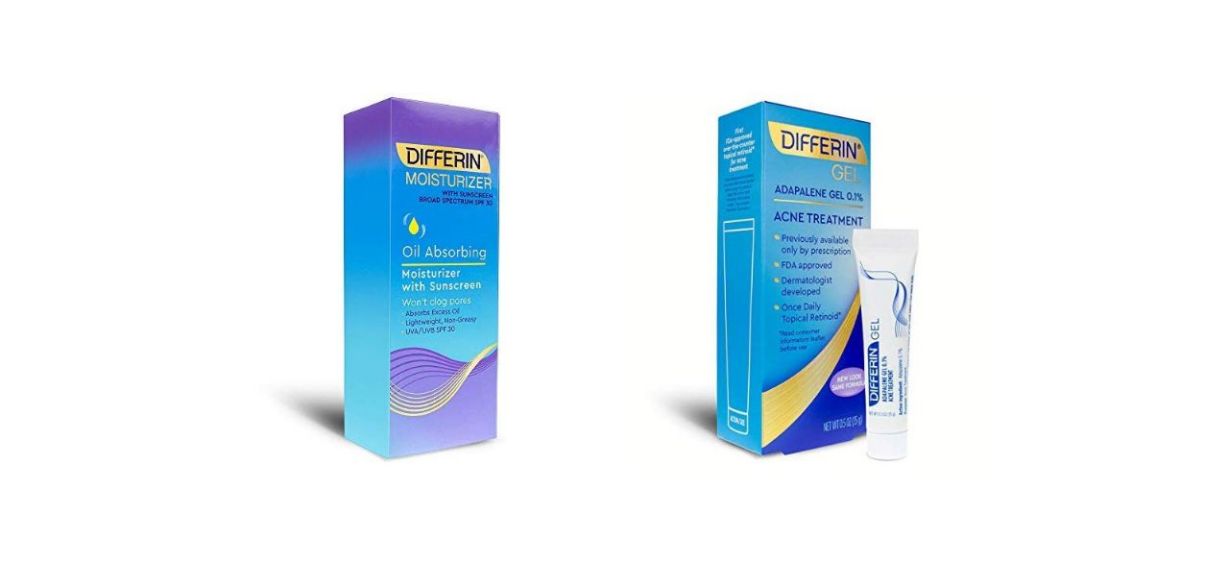 Best Differin Oil Absorbing Moisturizer with Sunscreen