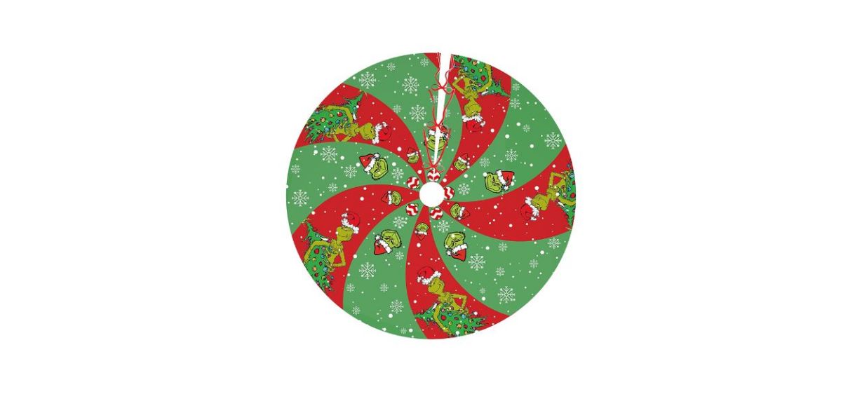 Best Grinch 36-inch Christmas Tree Skirt