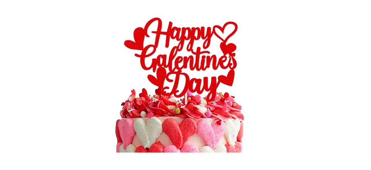 Best Happy Galentine's Day Cake Topper 