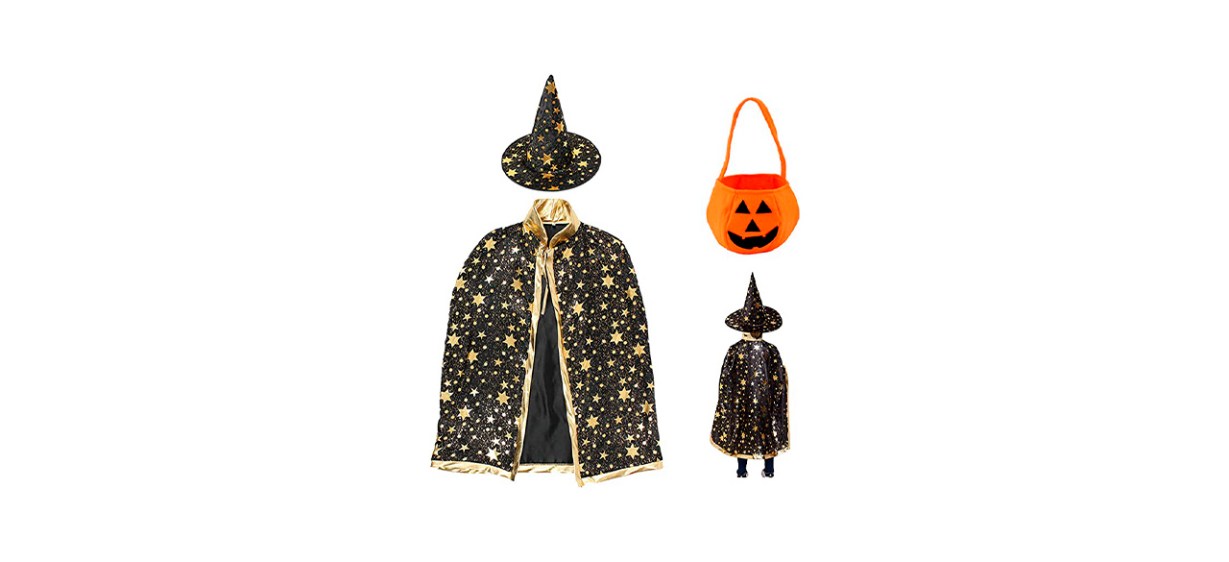 Best Sawaruita Children’s Wizard or Witch Halloween Costume