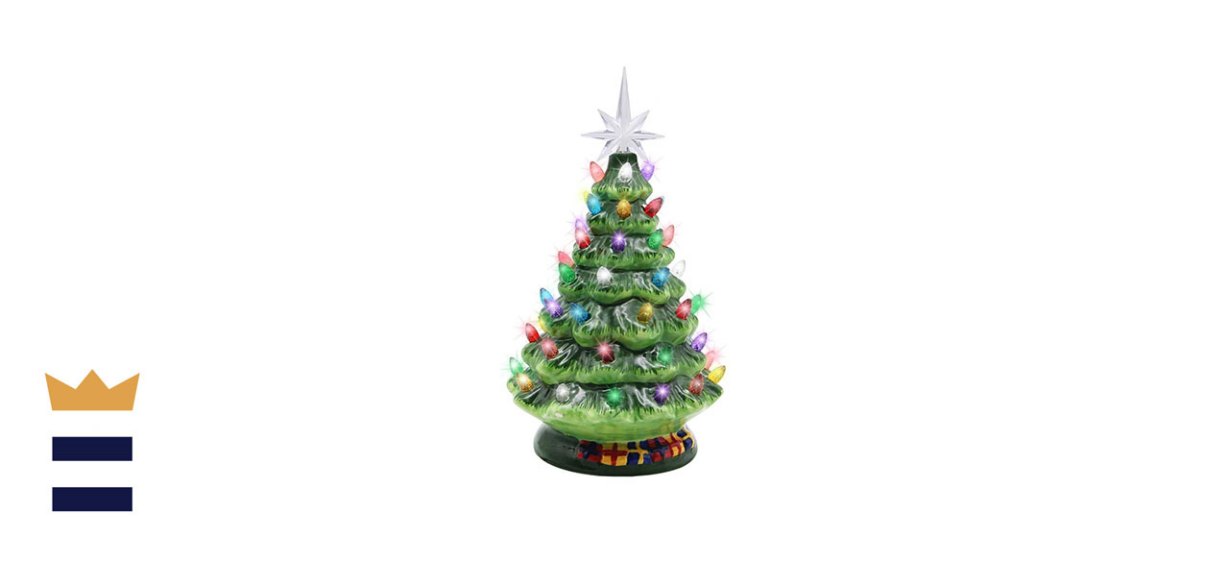 Blissun Ceramic Christmas Tree