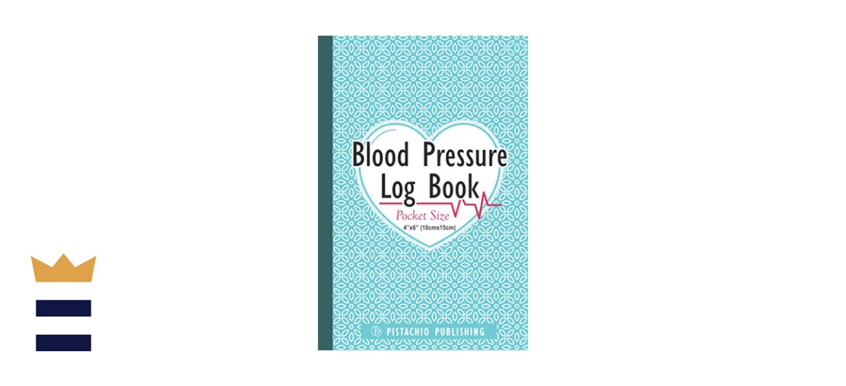 Blood Pressure Log Book Pocket Size by Pistachio Publishing