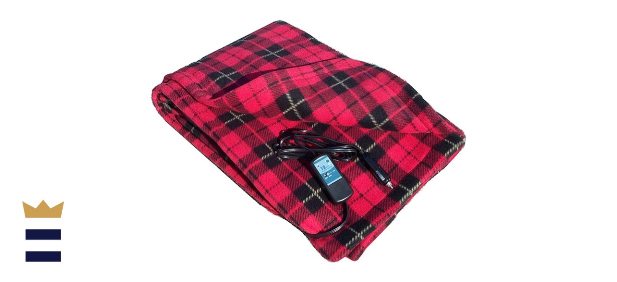Car Cozy 12-Volt Heated Travel Blanket