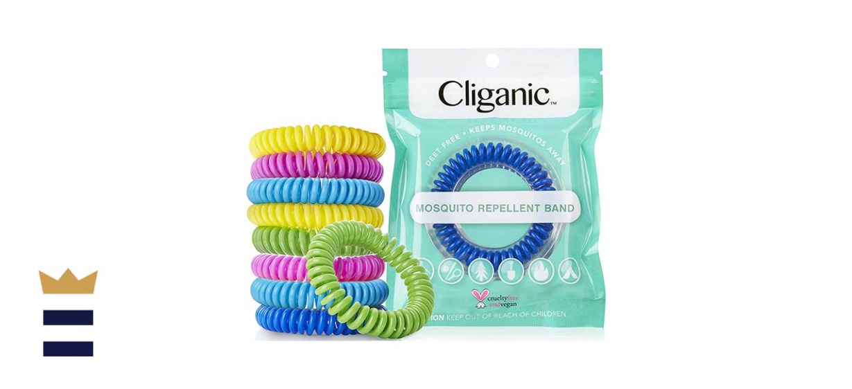 Cliganic 10-Pack Mosquito-Repellent Bracelets