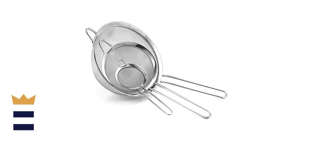 Cuisinart Fine Mesh Stainless Steel Strainers