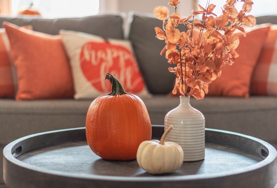 Easy ways to give your house a quick fall aesthetic