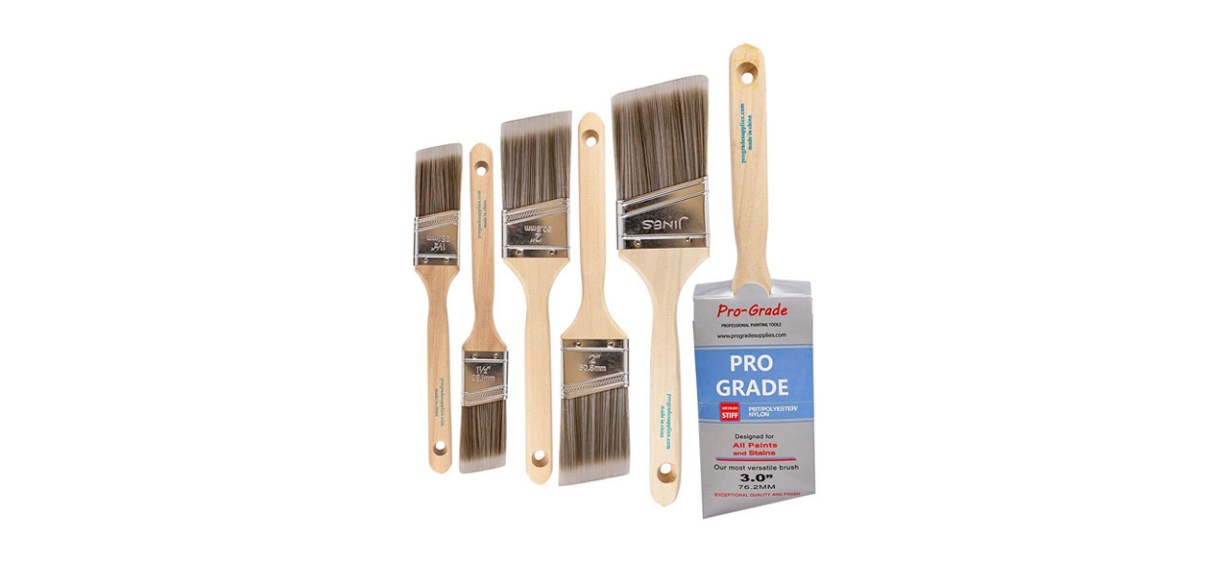 Best Pro Grade Paint Brushes 6-Pack