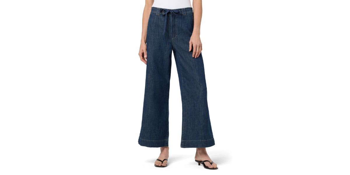 Joe's Tie Waist Wide Leg Jeans