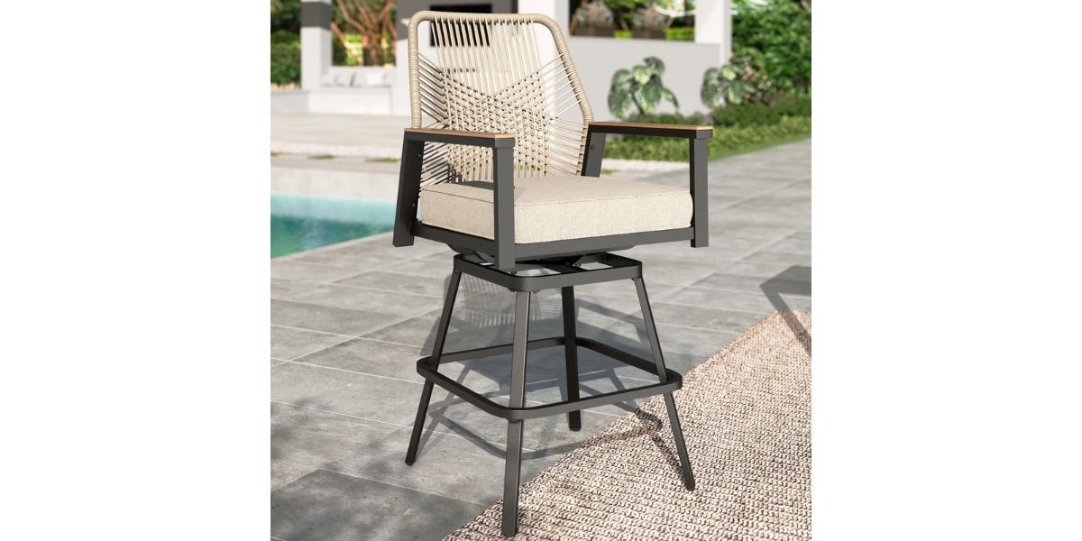 MF Studio Outdoor Bar Stool Set of 4