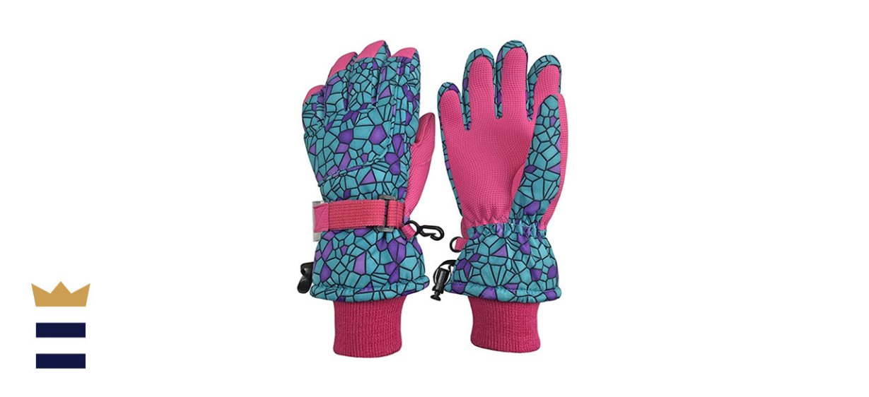 N'Ice Caps Kids Cold Weather Waterproof Winter Gloves