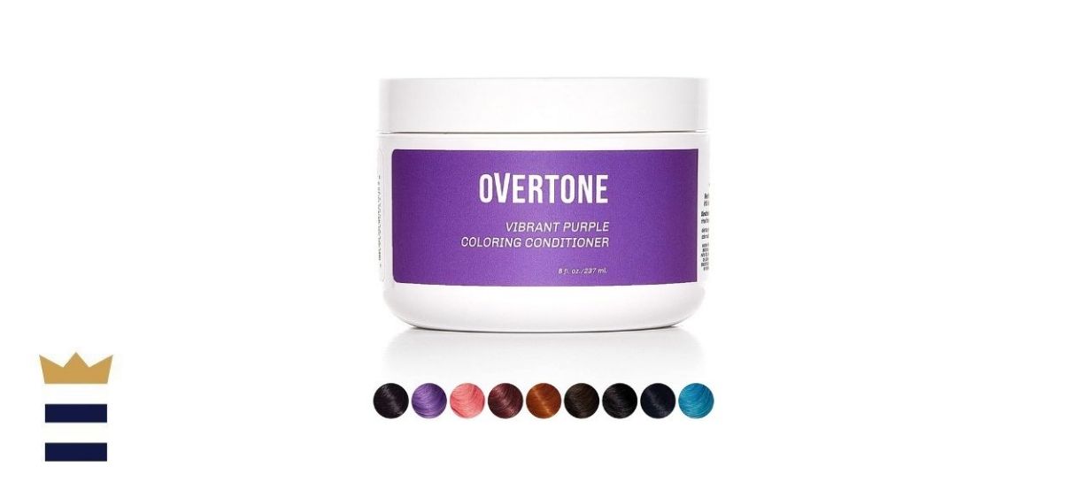 Overtone Haircare Vibrant Purple Coloring Conditioner