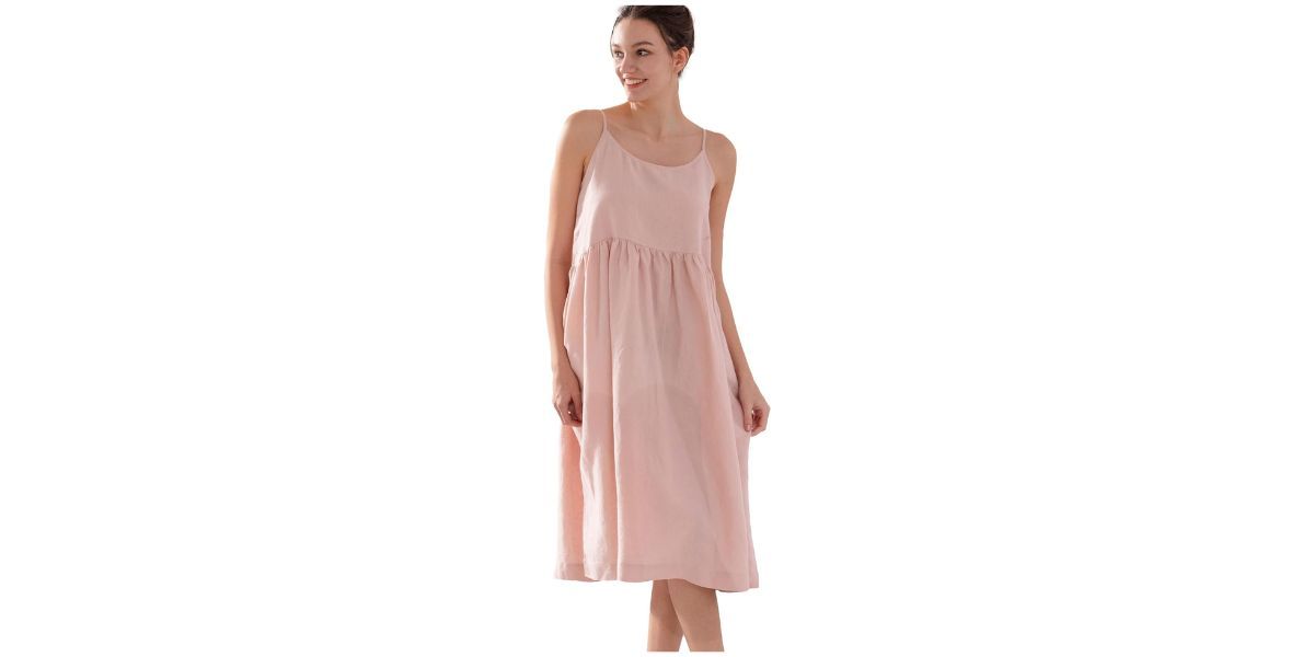 Simple&amp;Opulence Linen Sundress