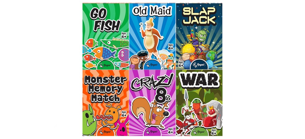 Best Regal Games Kids Classic Card Games
