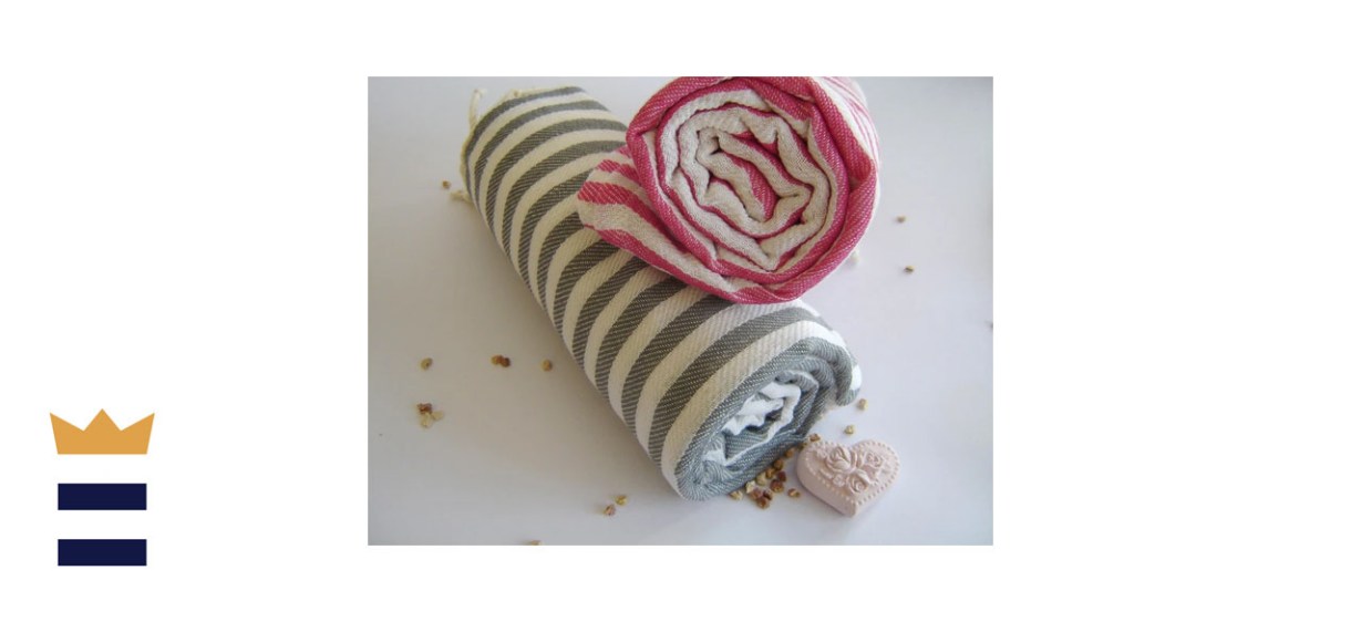 Striped Turkish Peshtemal Towel