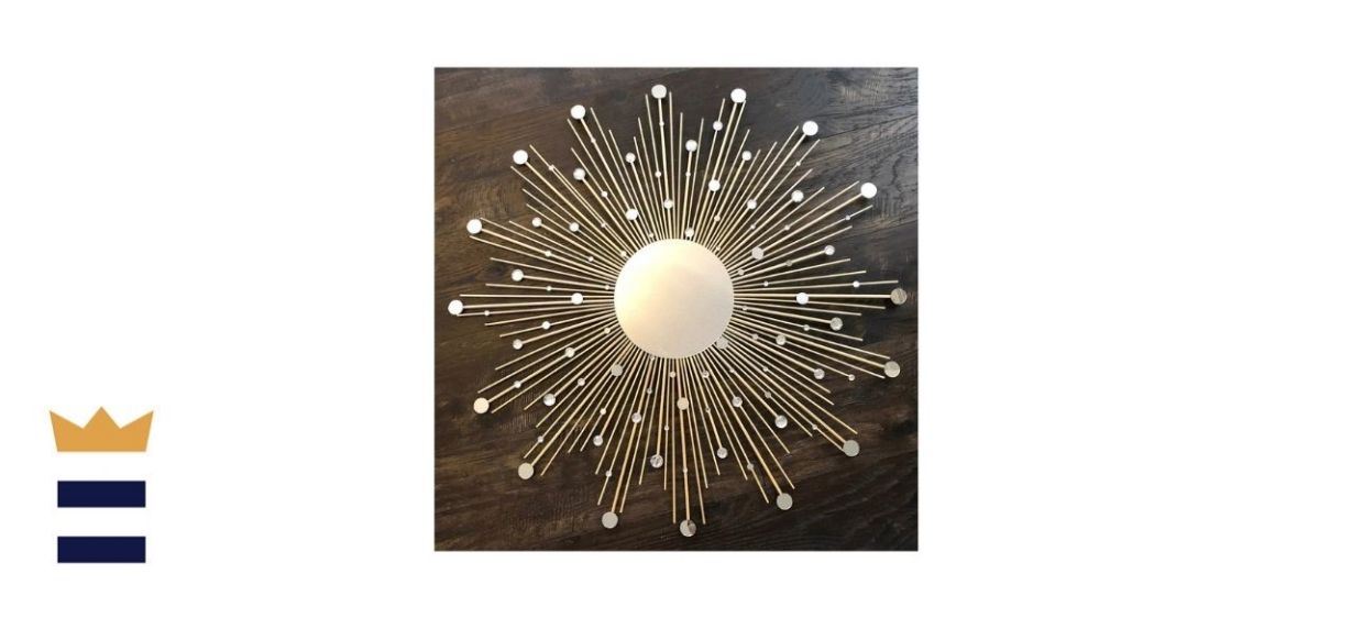 Sunburst Décor Art 30 inch Glamorous Sunburst Mirror